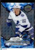 Alex Barre-Boulet 2022 Upper Deck Ice Premieres /599 Tampa Bay Lightning