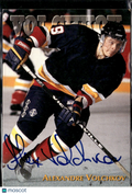 Alexandre Volchkov 1997 Score Board Autographed Auto Washington Capitals