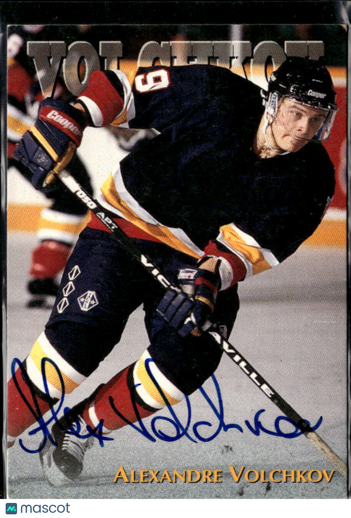 Alexandre Volchkov 1997 Score Board Autographed Auto Washington Capitals