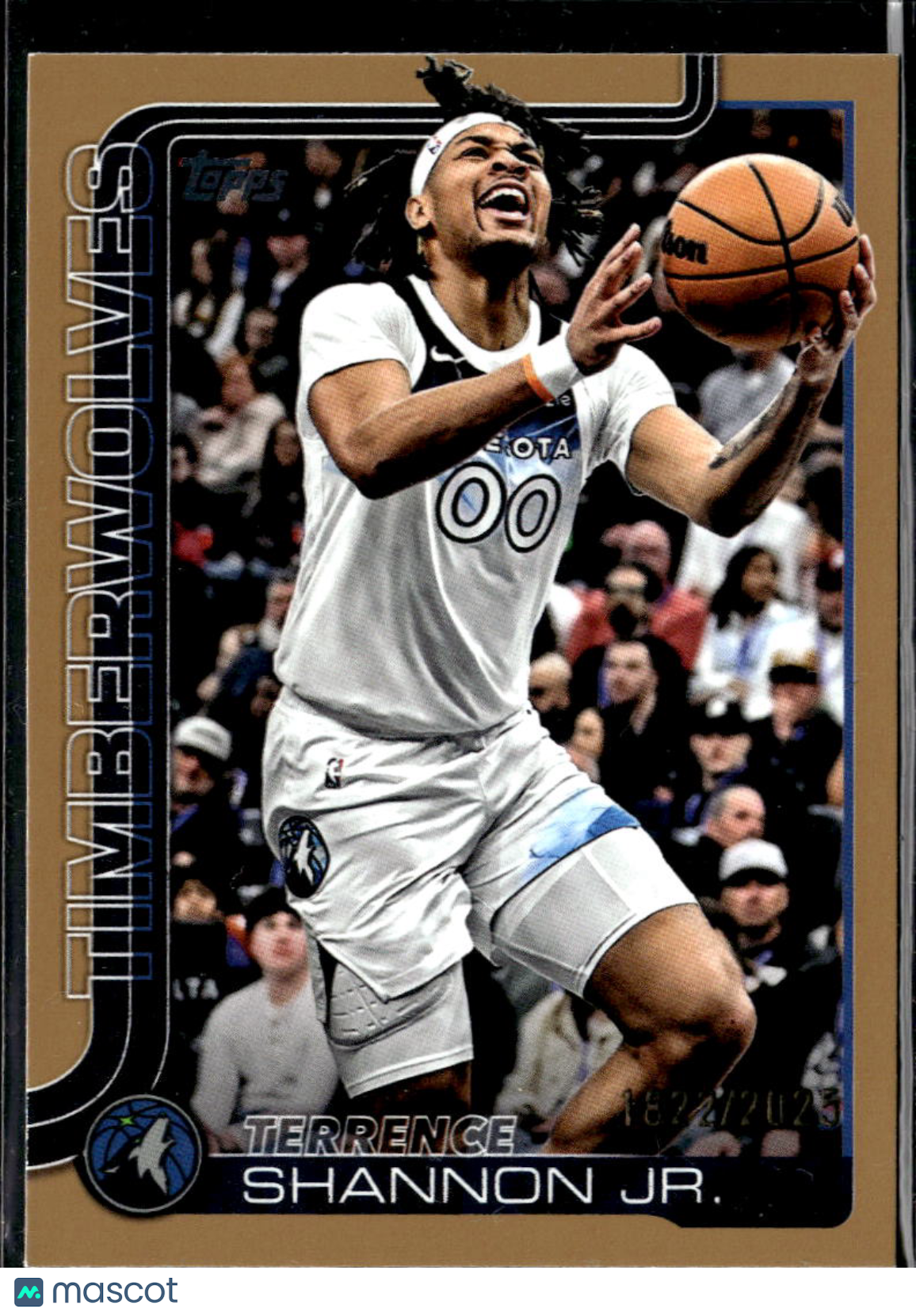 Terrence Shannon Jr. 2025 Topps Gold 1822/2025 Minnesota Timberwolves