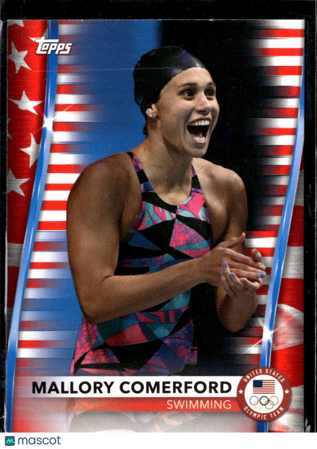 Mallory Comerford 2018 Topps U.S. Olympic 80/299 United States Olympic Team