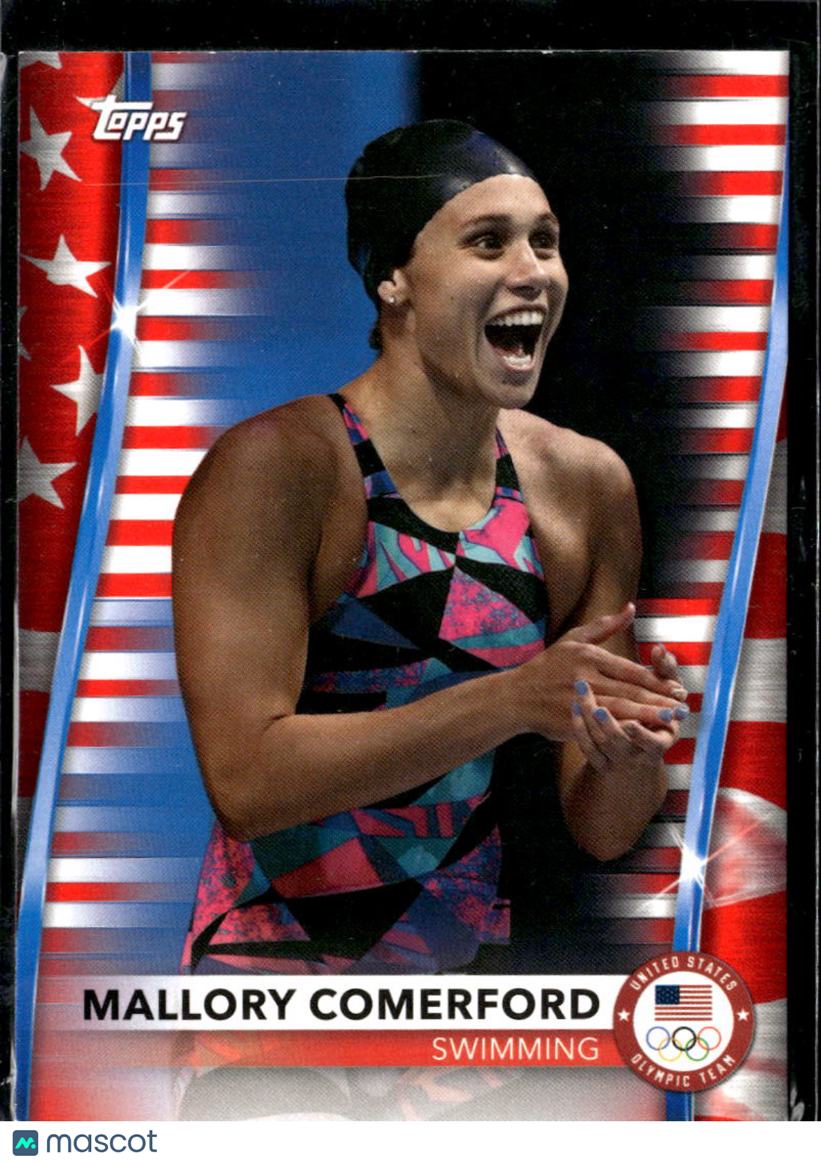 Mallory Comerford 2018 Topps U.S. Olympic 80/299 United States Olympic Team