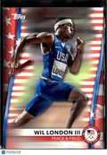 Wil London III 2021 Topps U.S. Olympic 257/299 United States Olympic Team
