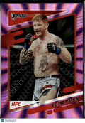 Ed Herman 2022 Panini Donruss UFC Purple Laser 38/99