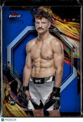 Jack Jenkins 2024 Topps Finest UFC RC Rookie Blue Refractor 91/175