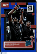 Chidi Njokuani 2023 Optic UFC Blue Rated Rookie RC 63/99