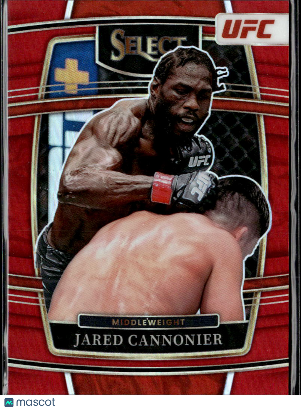 Jared Cannonier 2022 Select UFC Red Prizm Concourse 8/99