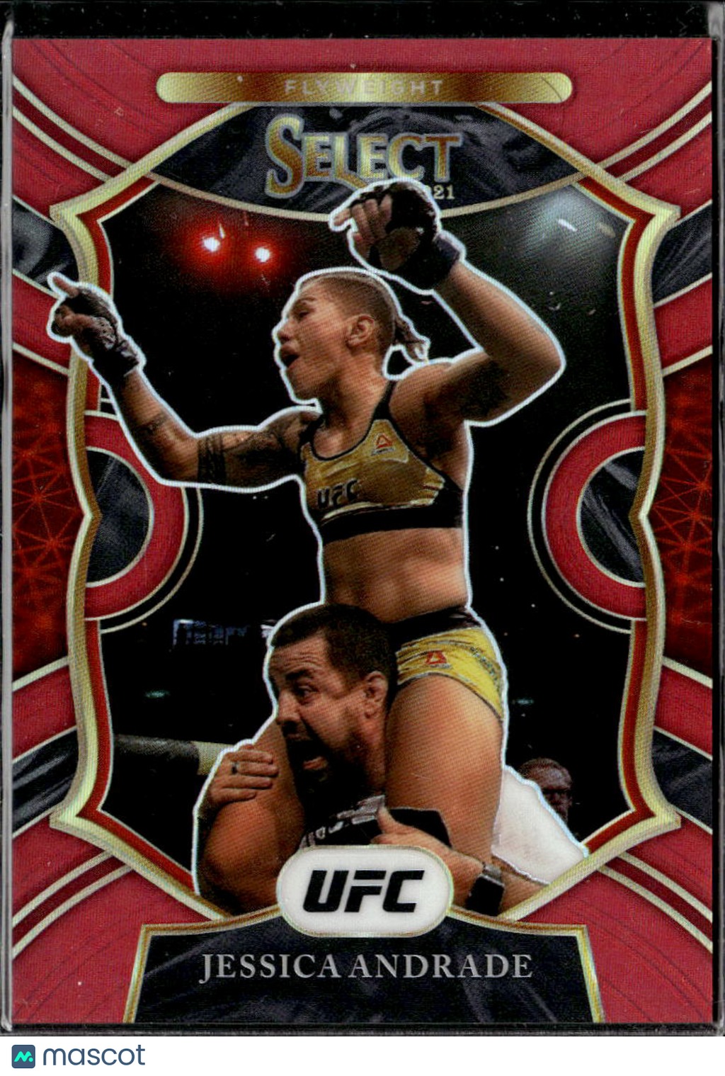 Jessica Andrade 2021 Select UFC Red Prizm 27/99