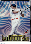 Richie Sexson 2000 Topps Chrome New Millennium Stars Refractor Cleveland Indians