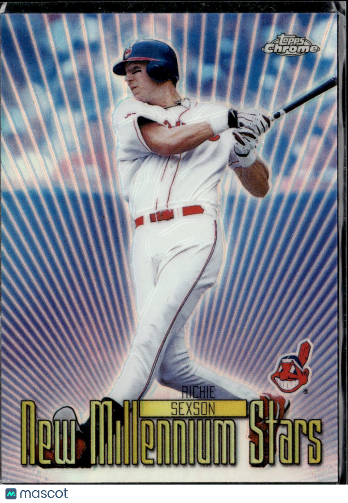 Richie Sexson 2000 Topps Chrome New Millennium Stars Refractor Cleveland Indians