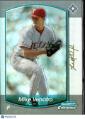 Mike Venafro 2000 Bowman Chrome REFRACTOR Texas Rangers