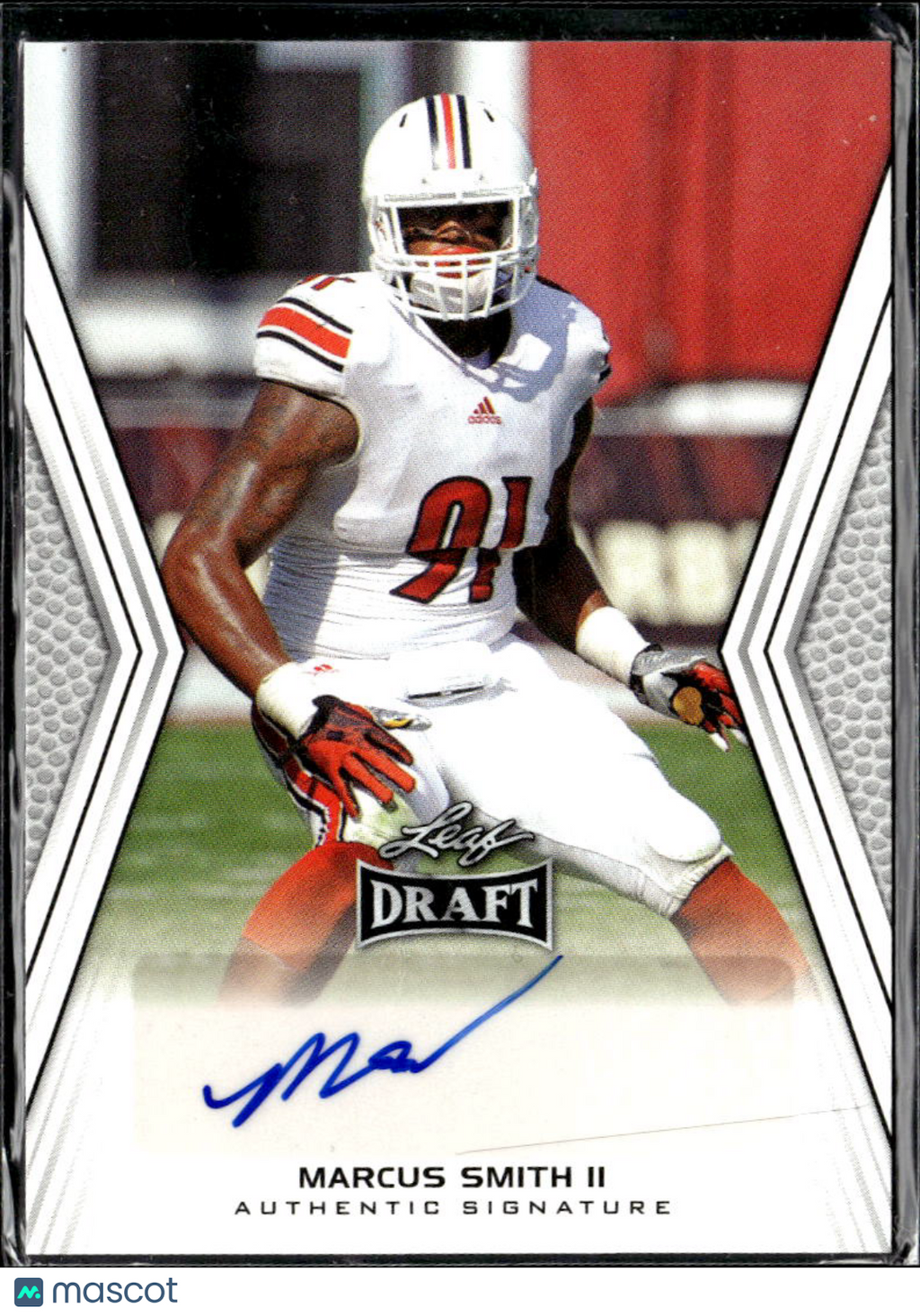 Marcus Smith II 2014 Leaf Draft Auto Autograph Rookie RC Louisville