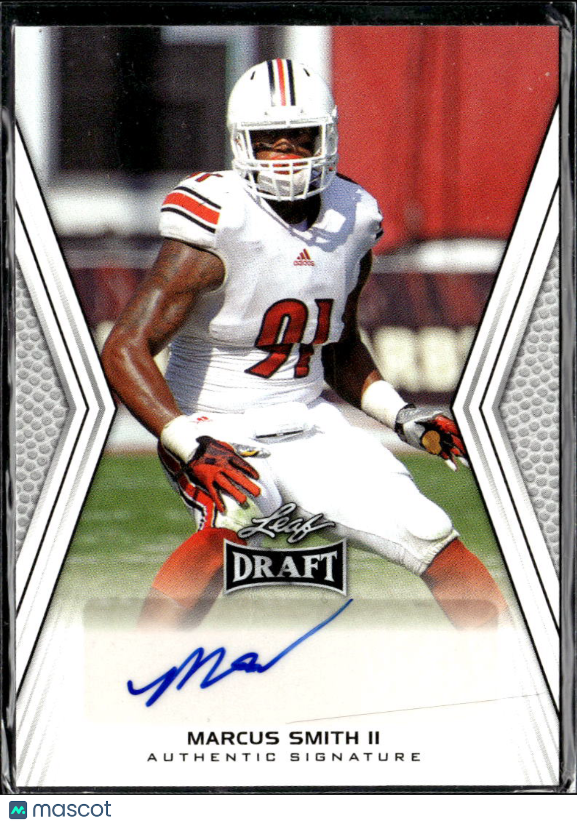 Marcus Smith II 2014 Leaf Draft Auto Autograph Rookie RC Louisville