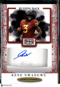 Kene Nwangwu 2021 SAGE Premier Draft Rookie Autograph Auto Iowa State