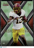 Rashod Bateman 2021 Wild Card Matte X-Plode Green Rookie RC Ravens 10/50