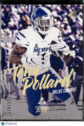 Tony Pollard 2019 Luminance Rookie RC 170/275 Dallas Cowboys