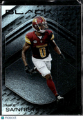 Mike Sainristil 2025 Black Football #27 Washington Commanders