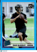 Trace McSorley 2019 Optic Rated Rookie RC Aqua 279/299 Baltimore Ravens