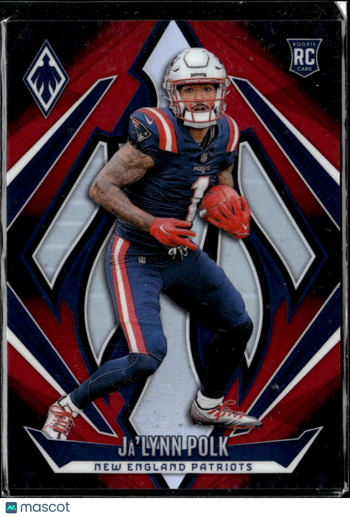 Ja'Lynn Polk 2025 Panini Phoenix RC Rookie /299 New England Patriots