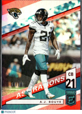 A.J. Bouye 2019 Elite Red Aspirations 54/79 Jacksonville Jaguars