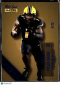 Tyler Badie 2024 Wild Card Matte Stripe Rookie RC Ravens 4/25