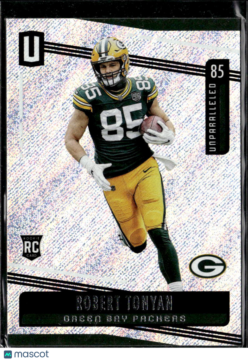 Robert Tonyan 2019 Panini Unparalleled Rookie RC Green Bay Packers