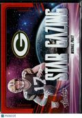 Michael Pratt 2024 Absolute Star Gazing Orange RC 53/75 Green Bay Packers
