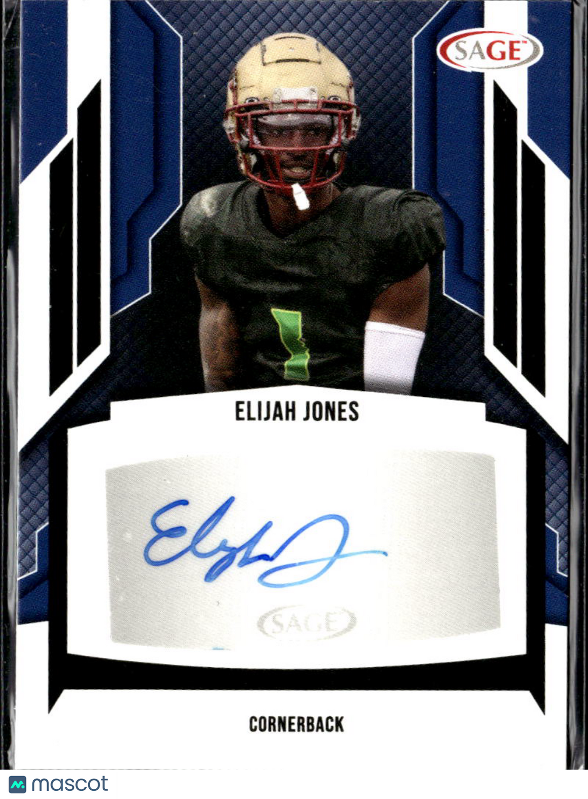 Elijah Jones 2024 SAGE Auto Autograph RC Boston College Eagles