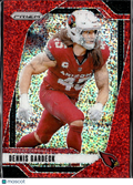Dennis Gardeck 2024 Panini Prizm Red Sparkle Prizm SSP Arizona Cardinals