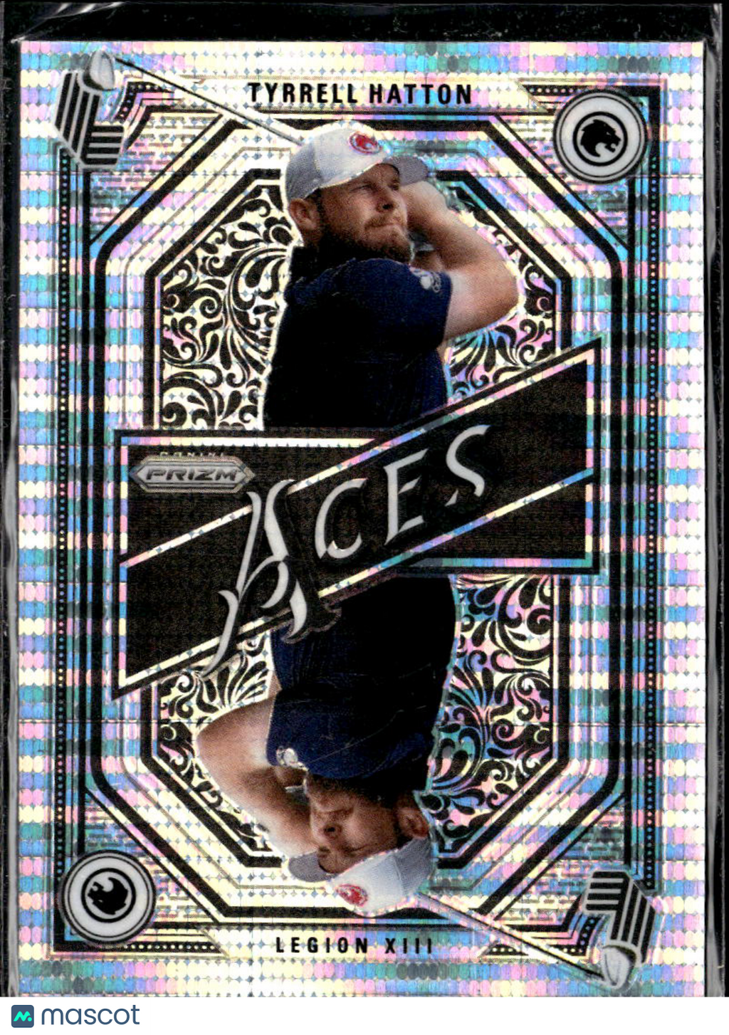 Tyrrell Hatton 2025 Panini Prizm LIV Golf Aces Pulsar Prizm Legion XIII