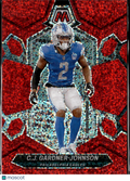 C.J. Gardner-Johnson 2024 Mosaic Red Sparkle Prizm Lions Philadelphia Eagles
