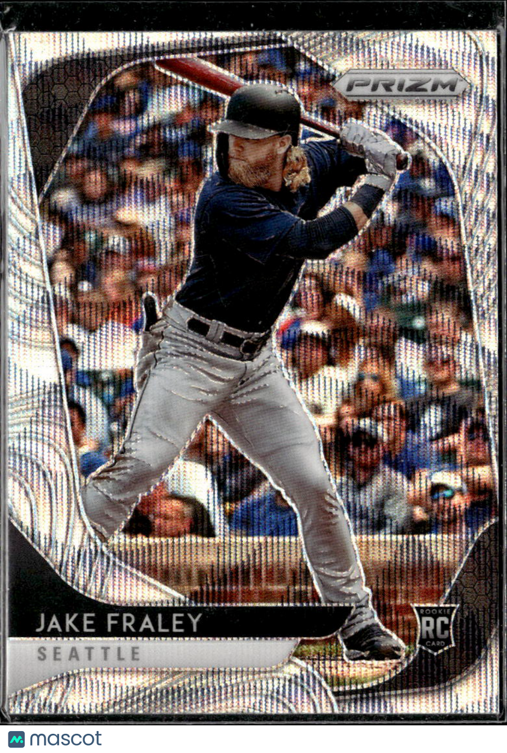 Jake Fraley 2020 Panini Prizm Baseball RC Wave Prizm 5/60 Seattle Mariners