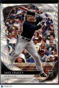 Jake Fraley 2020 Panini Prizm Baseball RC Wave Prizm 5/60 Seattle Mariners