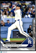 Freddie Freeman 2025 Topps Now All Star Los Angeles Dodgers