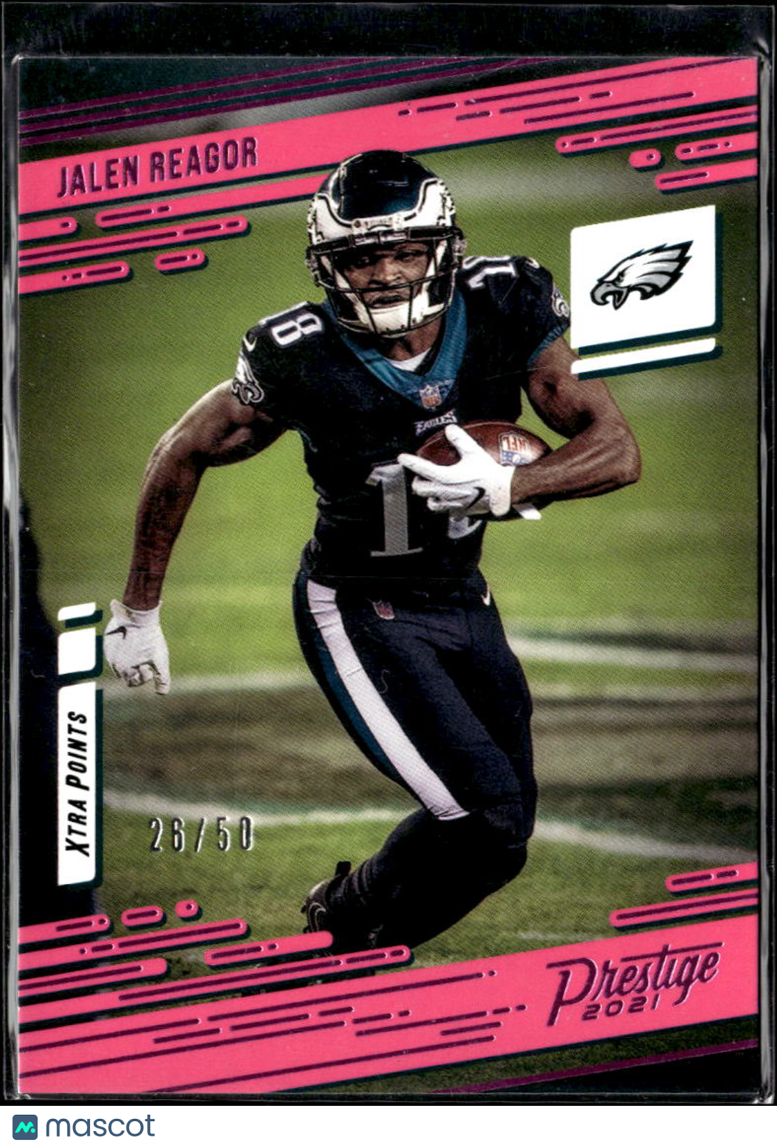 Jalen Reagor 2021 Prestige Pink Xtra Points /50 Philadelphia Eagles
