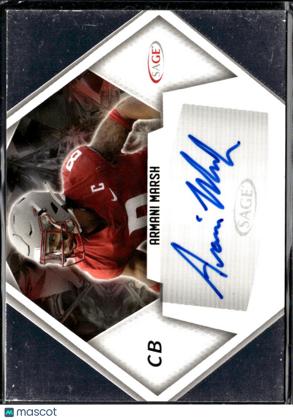 Armani Marsh 2023 SAGE Auto Autograph Rookie RC Washington State
