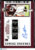 Otaro Alaka 2019 Contenders Auto Autograph Rookie RC Texas A&M Aggies