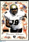 Javon Green 2001 Pacific Private Stock Premiere Date 47/95 Oakland Raiders