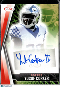 Yusuf Corker 2022 SAGE Collectibles Auto Autograph Kentucky Wildcats