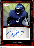 Isaiah King 2022 SAGE Artistry Auto Autograph Rookie RC Buffalo Bulls