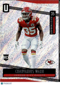 Charvarius Ward 2019 Panini Unparalleled RC Rookie Kansas City Chiefs