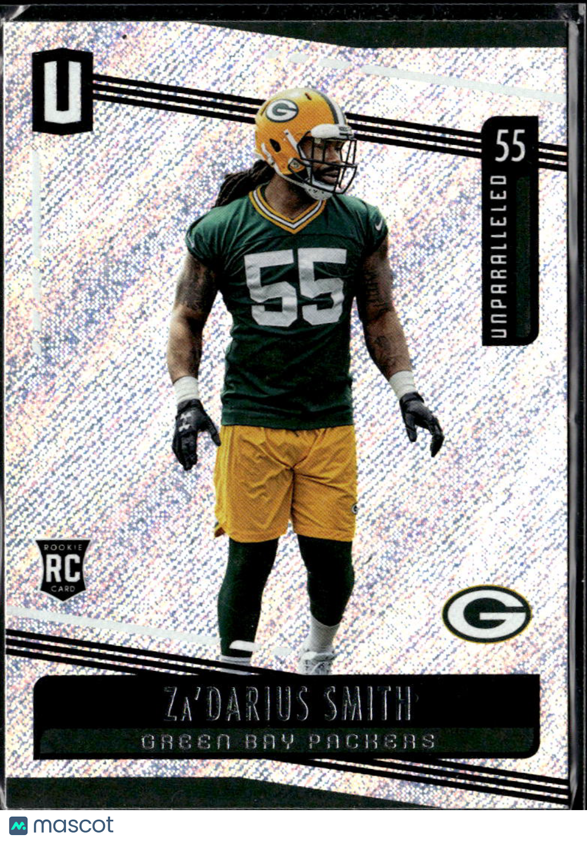 Za'Darius Smith 2019 Panini Unparalleled RC Rookie Green Bay Packers