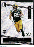 Robert Tonyan 2019 Panini Unparalleled RC Rookie Green Bay Packers