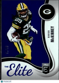 Xavier McKinney 2025 Elite The Elite Blue 37/75 Green Bay Packers