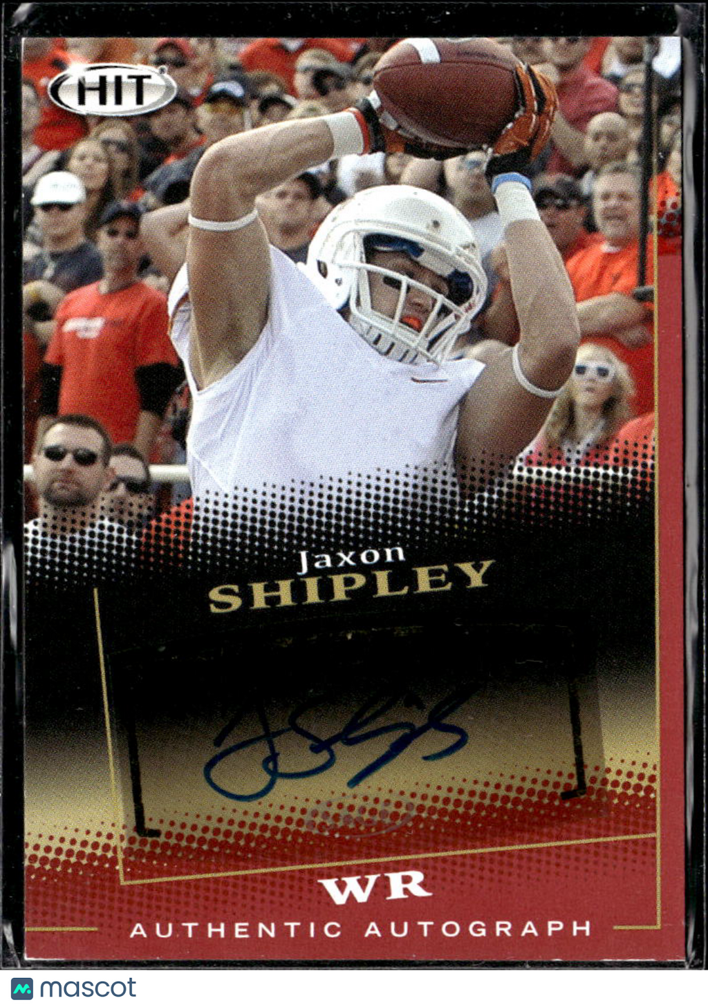 Jaxon Shipley 2015 SAGE HIT Auto Autograph Rookie Texas Longhorns
