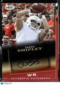 Jaxon Shipley 2015 SAGE HIT Auto Autograph Rookie Texas Longhorns