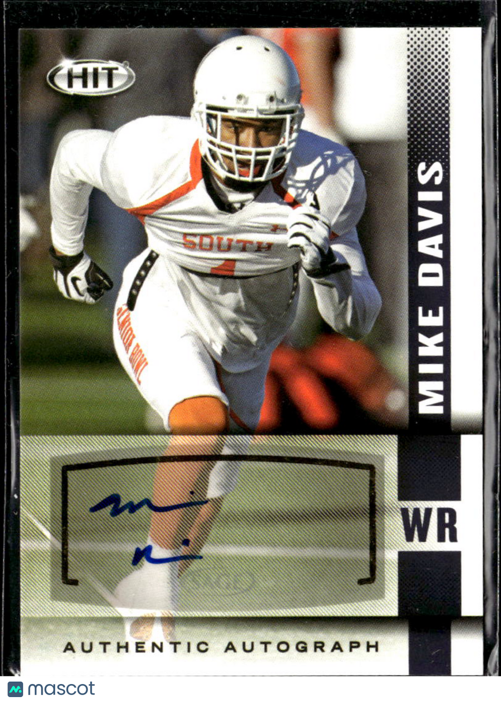 Mike Davis 2014 SAGE HIT Auto Autograph Rookei Texas Longhorns