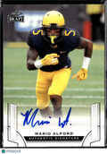 Mario Alford 2015 Leaf Draft Auto Autograph West Virginia Mountaineers