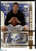 Bryn Renner 2014 SAGE Hit Auto Autograph RC /250 North Carolina Tar Heels