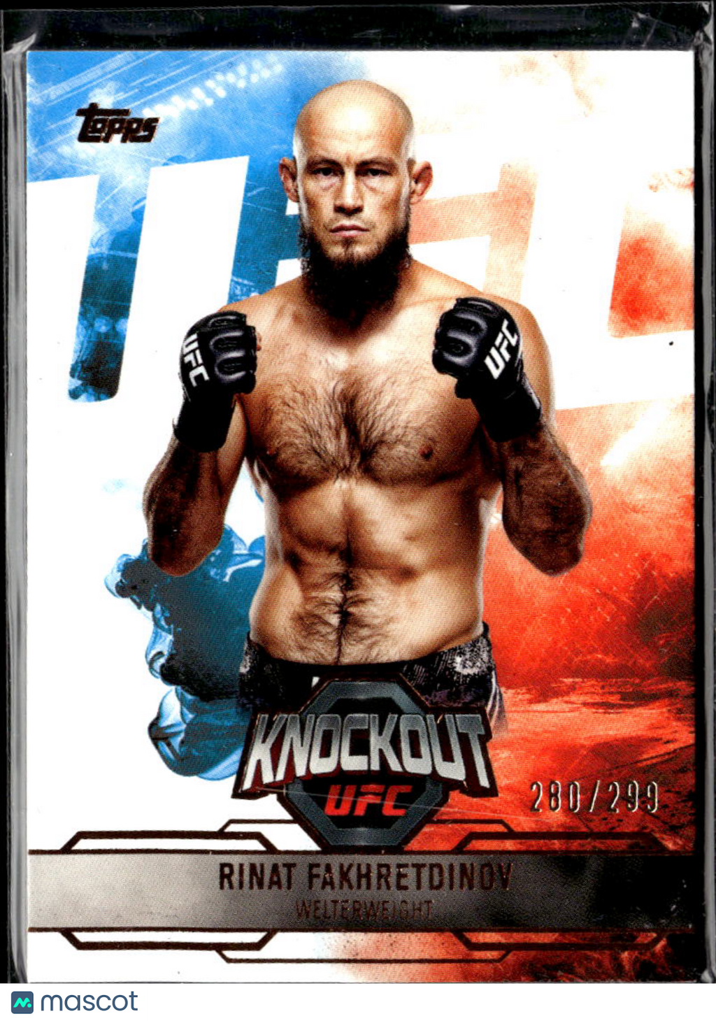 Rinat Fakhretdinov 2025 Topps Knockout UFC 280/299